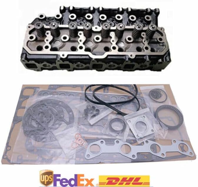 ya 27 10.13 baidi Complete Cylinder Head W/Full Gasket Kit for Mitsubishi S4S Forklift Truck