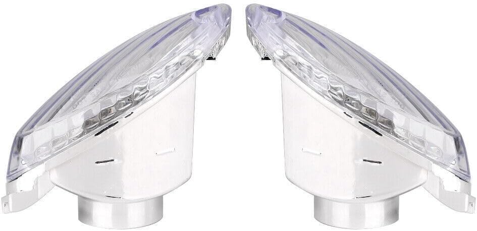 ya 2 8.15 2pcs Clear Turn Signals Light Indicators Lens Fit for Suzuki Hayabusa GSXR1300 08-10