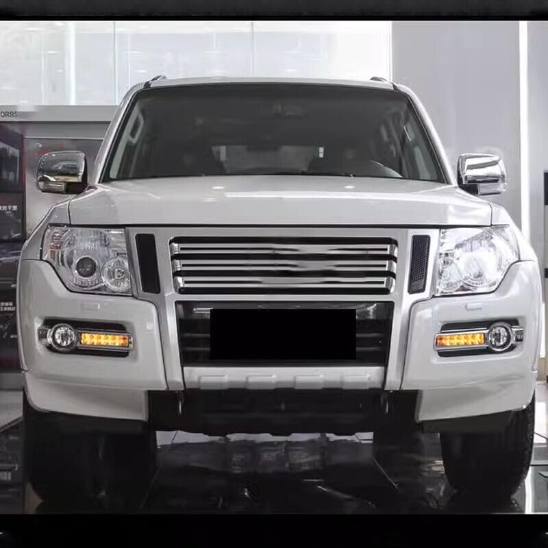 ya 7 8.24 baidi Daytime Running Lights Fog Lights Kit for Mitsubishi Pajero Montero 2015-2017