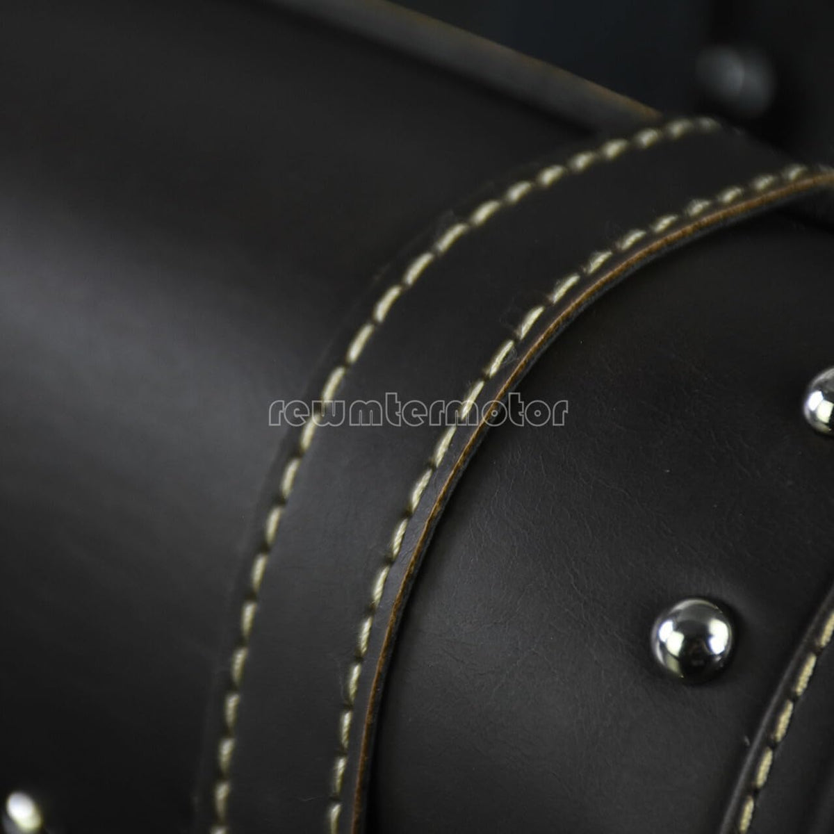 ya 11 9.14 baidiMotorcycle Saddlebag Storage Handlebar Bar Bag Roll Barrel Fit for Harley Models