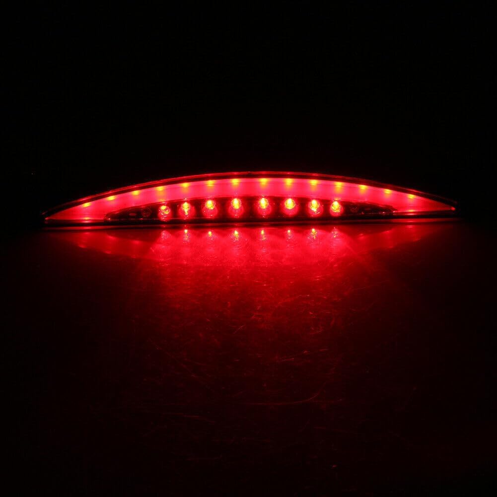 ya 10 9.16 zhengce LED Rear Fender Tip Brake Tail Light Fit Harley C2010 Dyna Fat Bob FXDF 200