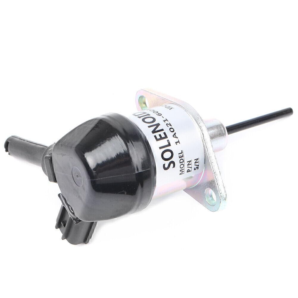 ya 5 8.24 baidi 1xFuel Shutdown Shut Off Solenoid Fit Kubota D1503 D1703 V2003 V2203 1A021-60017
