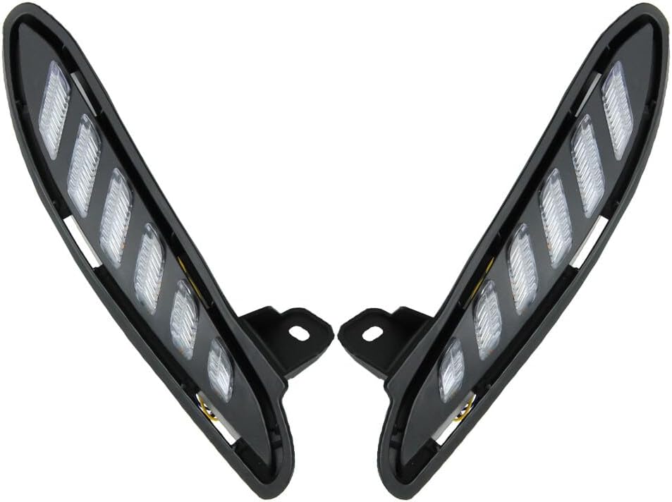 ya 4 8.10 LED Daytime Running Driving Light W/Turn Signal for Toyota Venza HARRIER 2021-22