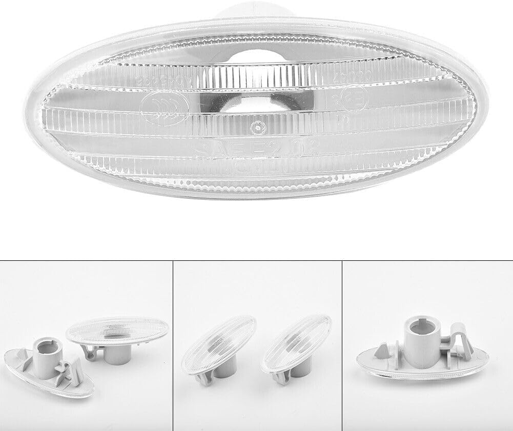 ya 11 9.14 zhengce 1 Double Side Turn Signal Light Cover Fender Marker Fits for Nissan Cube Ju