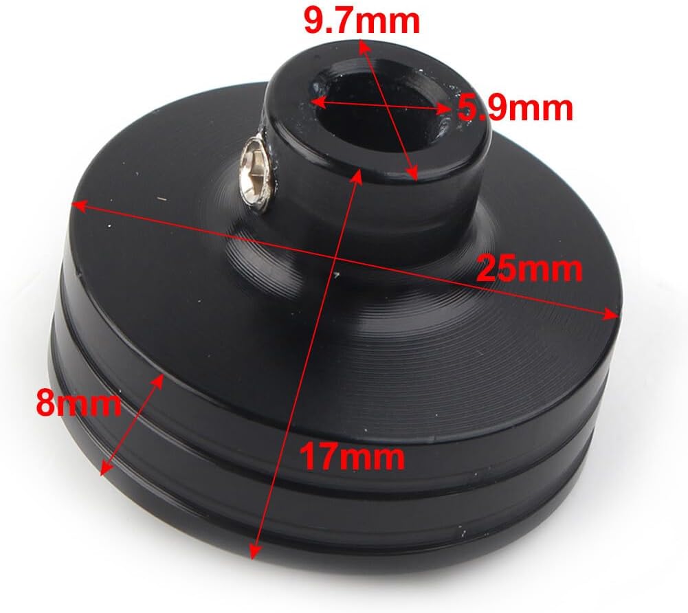 ya 4 8.8.2 Carburetor Choke Knob for Harley Sportster Road King FXST FLST 1989-up Chrome