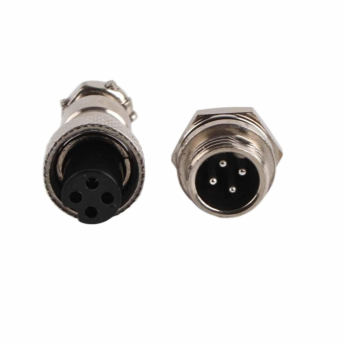 ya 16 10.20 baidi 10 Set GX12 4Pin 12mm Aviation Plug Male Female Metal Socket Connector Parts