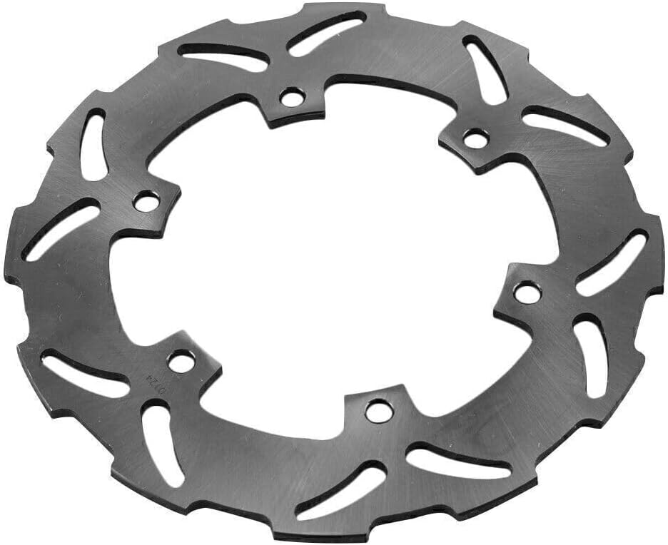 ya 13 9.15 baidi Rear Brake Disc Rotor Black Fit for Yamaha YZF R1 02 03 & YZF R6 1999-2002 Steel