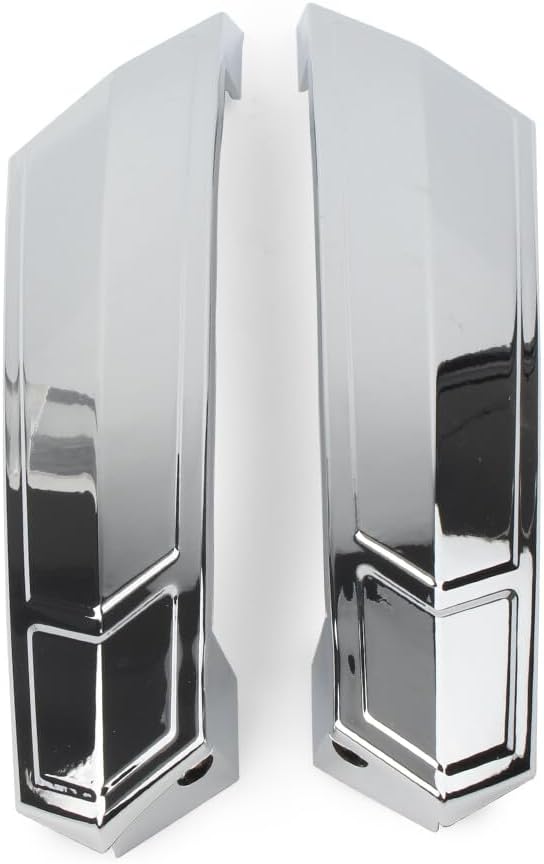 ya 11 9.14 baidiPair Saddlebag Hinge Cover Protect For Victory 2010-14 Cross Roads Chrome