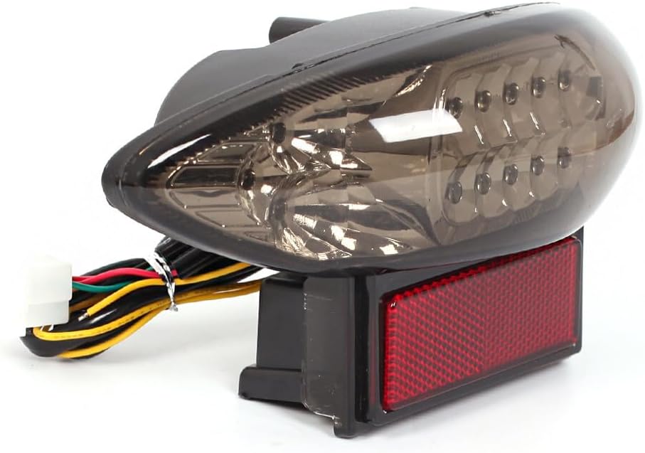 ya 23 10.7 baidi LED Brake Tail Light Turn Signal Indicator for Suzuki GSX600 KATANA 1998-2006a