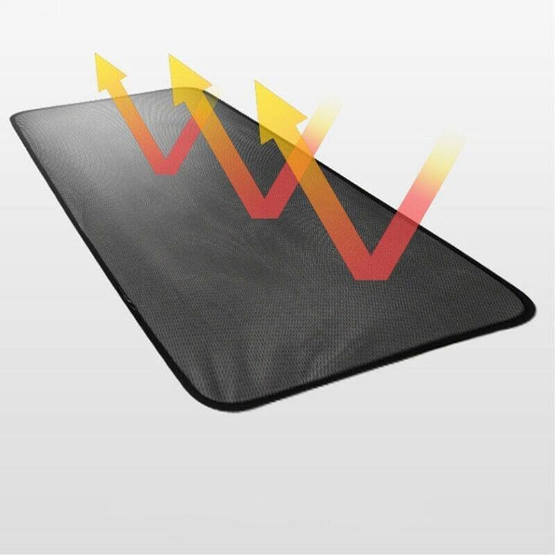 ya 7 8.24 baidi Panoramic Roof Sunshade Sun Visor Shield Shade Mesh Roof for Tesla for Model 3 Y S X