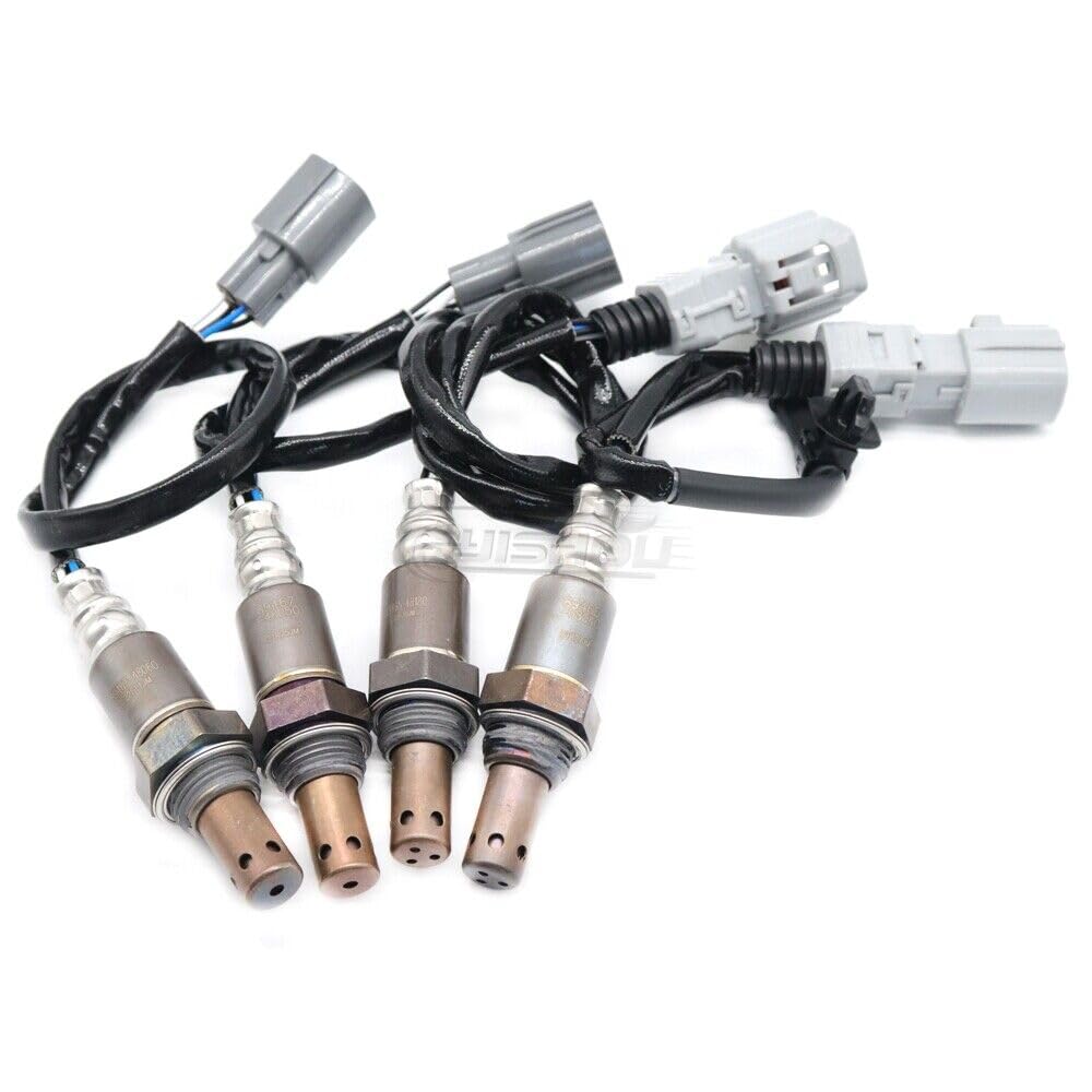 ya 6 8.24 baidi 4-Piece Set of UP+ Downstream Oxygen Sensor for Toyota Highlander 04-07 3.3L 3MZFE