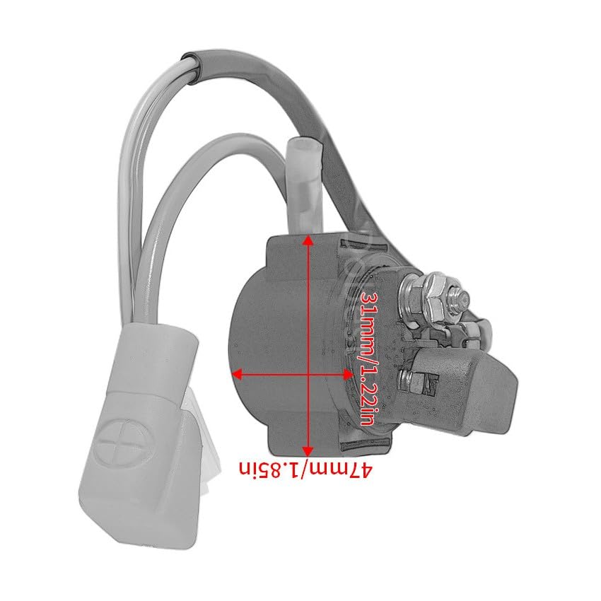 ya 23 10.7 baidi Starter Solenoid Relay for Aeon RSII 125 RS 180/125 Overland 125 Cobra 220/300