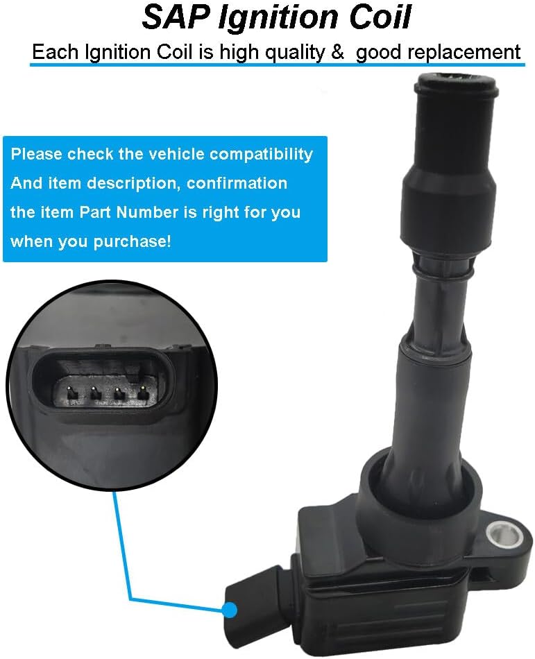 ya 4 8.14 Ignition Coil for Hyundai for Elantra Kona Sonata for Veloster for Elantra for Kia Forte UF816