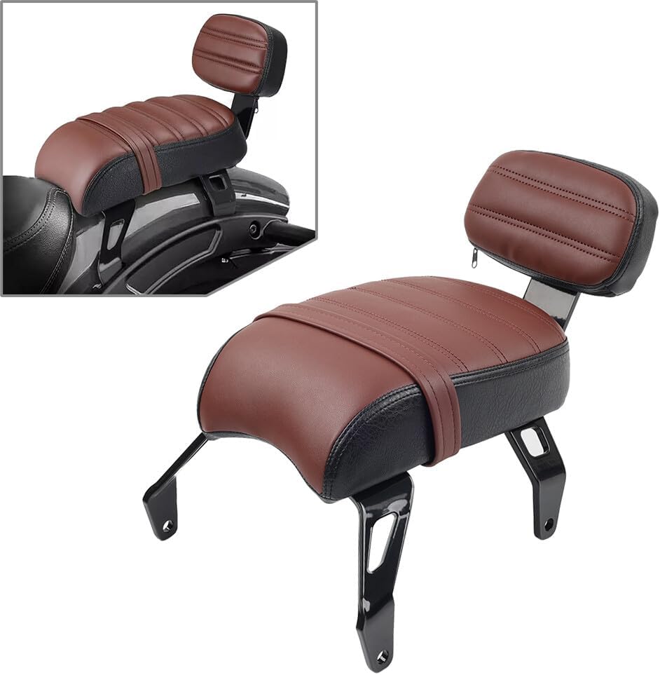 ya 14 9.20 zhengce Rear Passenger for SEAT Backrest W/Backet For Indian Scout Bobber 2018-2023-1