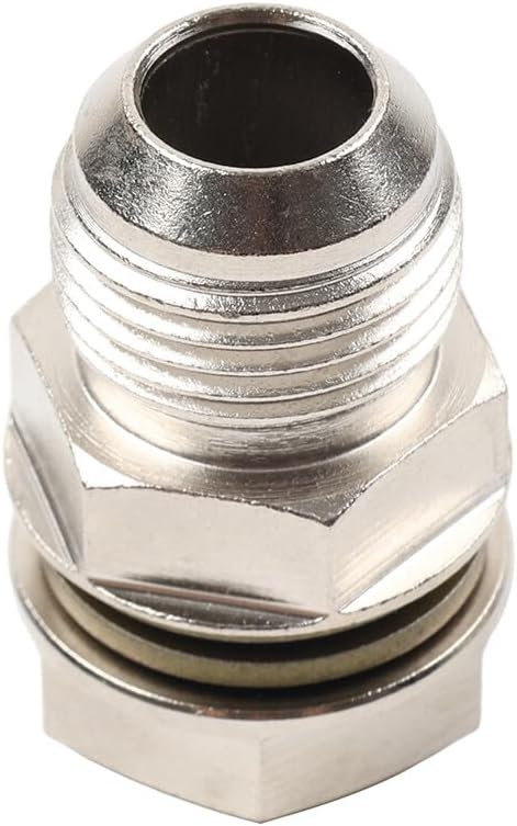 ya 10 9.16 baidi 10AN to M18x1.5mm Turbo Oil Pan/Sump Return Drain Adapter Bung Fitting No Weld