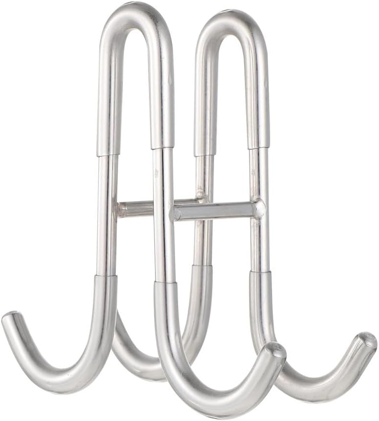 ya 26 10.21 baidi Double-Sided Hook Shower Door Hanger Hooks Stainless Steel Towel