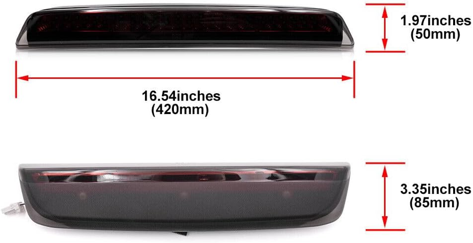 ya 14 9.20 zhengce Smoked LED Flashing Lights Flashing Lights Third Brake Light Cargo Lights F-1