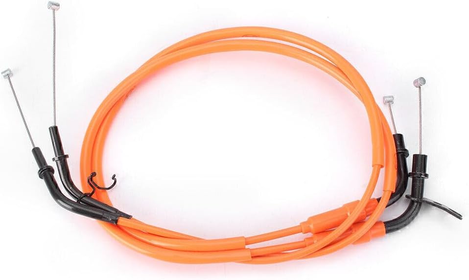 ya 5 8.24 baidi Orange Motorcycle Throttle Cable Accelerator Wire Line for Kawasaki Z1000 14-16