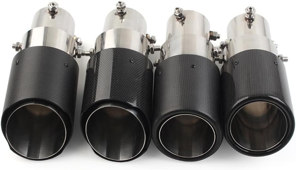 ya 14 9.20 zhengce Car Muffler Tip System Pipe Mufflers Nozzle Straight Universal Stainless-1