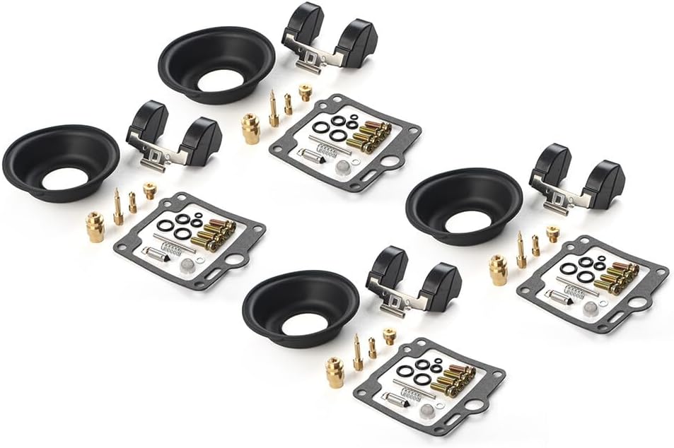 ya 2 8.15 Carburetor Repair Kit Carb Float Diaphragm for Yamaha FJ1200 FJ 1200 1988-1992