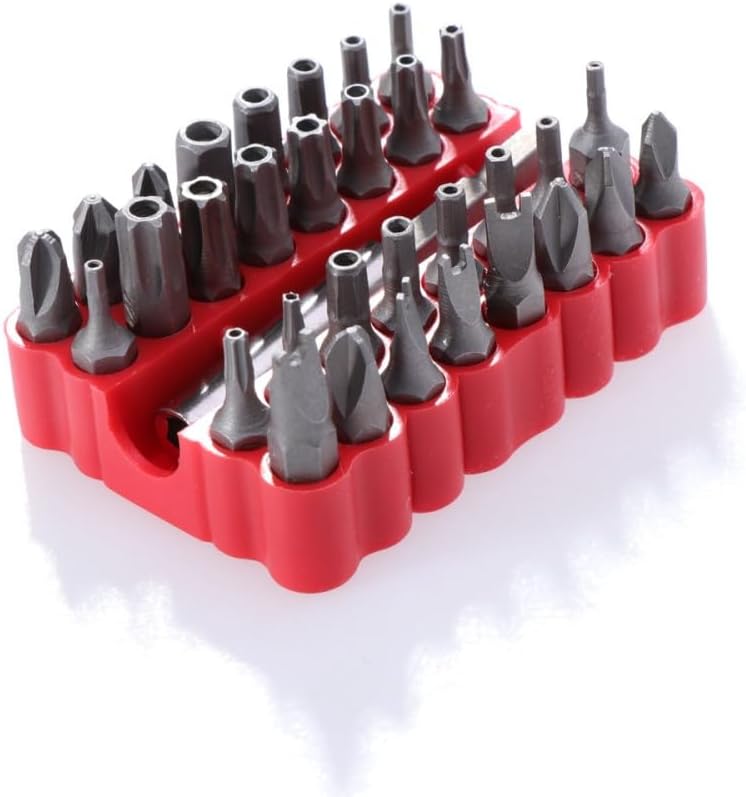 ya 26 10.21 baidi 33 Pcs Hexagon Bit Security Screw Magnetic Extension Bits Star Screwdriver