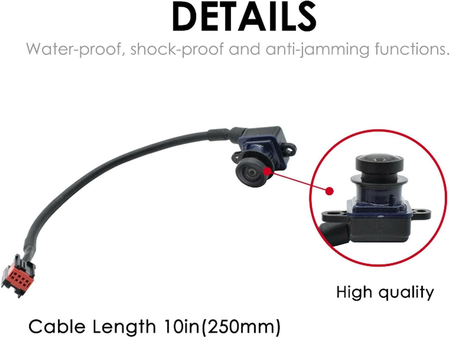 ya 2 8.15 fit 11-14 for Chrysler 300 11-14 for Dodge Charge 56054058AH Rear View Backup Camera at