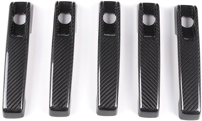 ya 10 9.16 baidi Real Carbon Fiber Outer Handle Protector Decoration for Mercedes-Benz G Class 2004-2018-