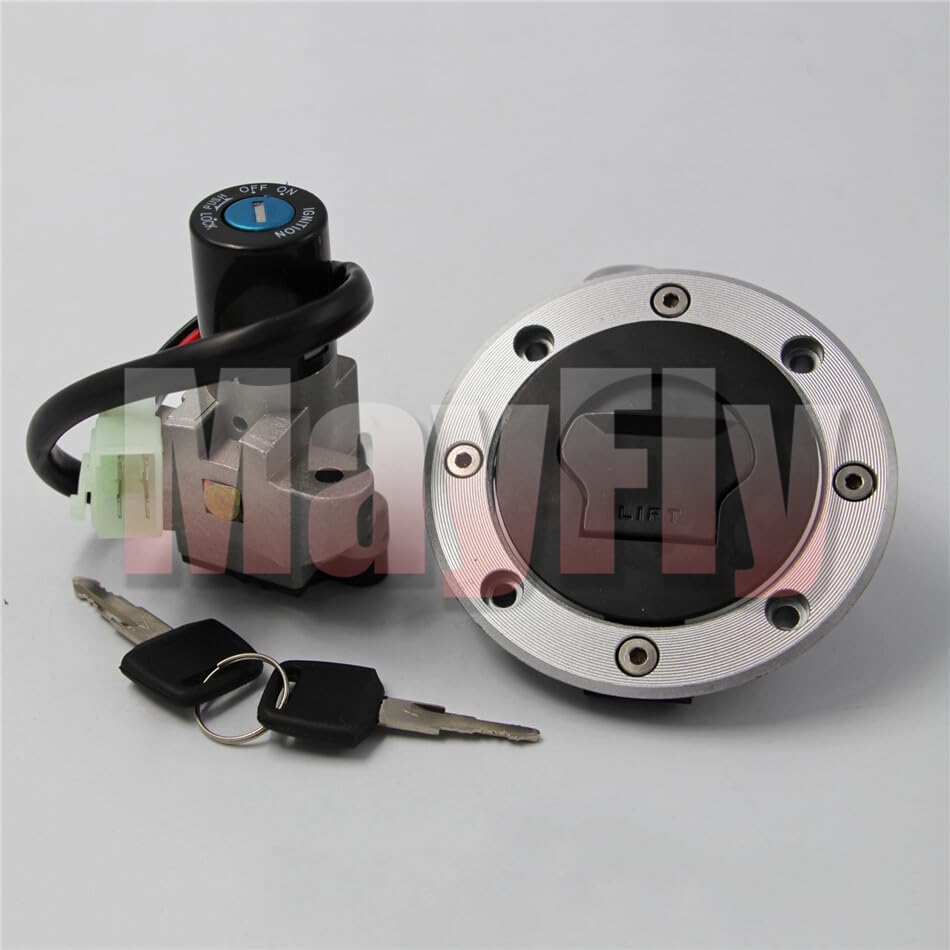 ya 6 8.24 baidi Fit For GSXR1300 1997-2007 Hayabusa Ignition Switch Lock Gas Cap Cover Key Set