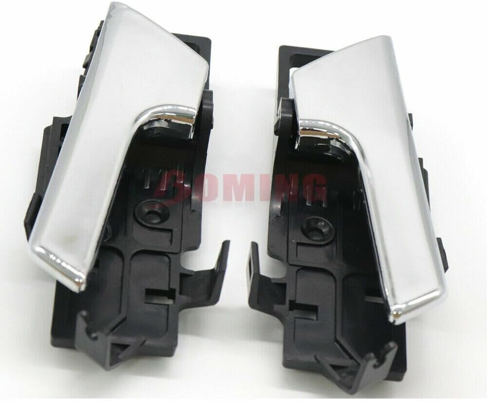 ya 10 9.16 baidi 2X Black New Door Handle for Chevy Aveo Aveo5 for Pontiac G3 96462709 96462710