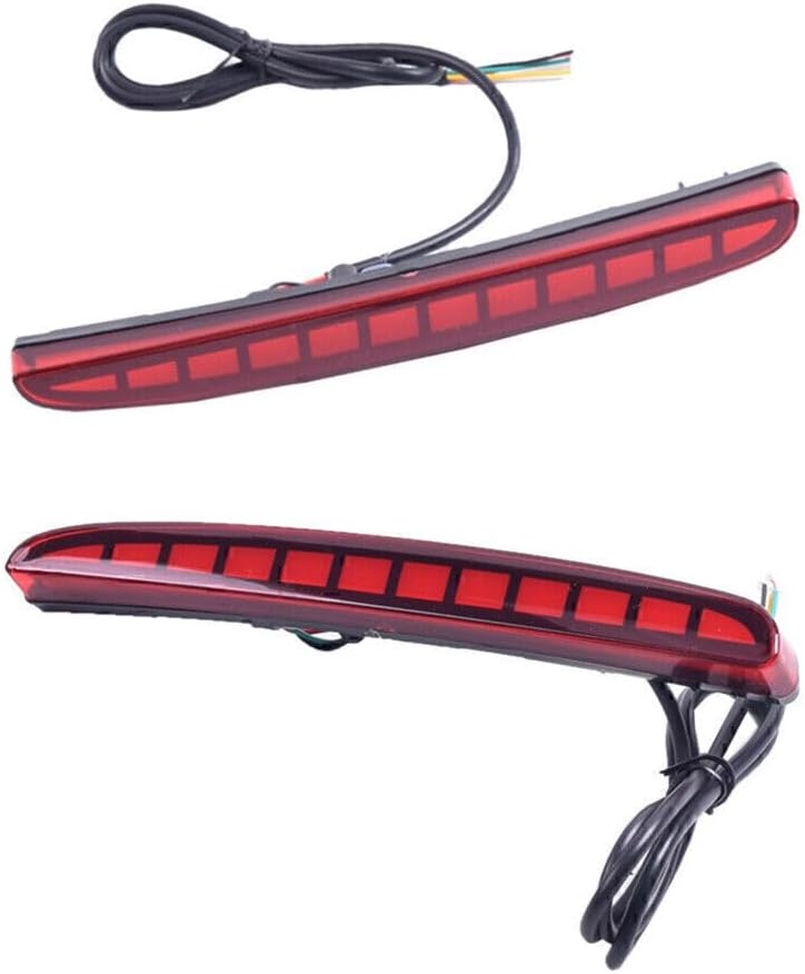 ya 4 8.8 Fit for Honda Civic Hatchback Led Brake Light Rear Bumper Reflector Driving Fog Lamp