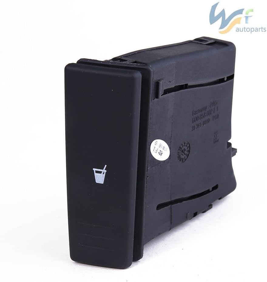 ya 5 8.10 Black front console cup holder and card slot 6Q0858602G suitable for VW Polo 9N