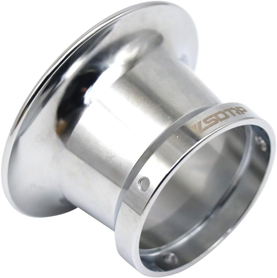 ya 5 8.24 baidi 50mm Motorcycle Carburetor Velocity Stack Stainless Steel Air Filter Cup Funnel