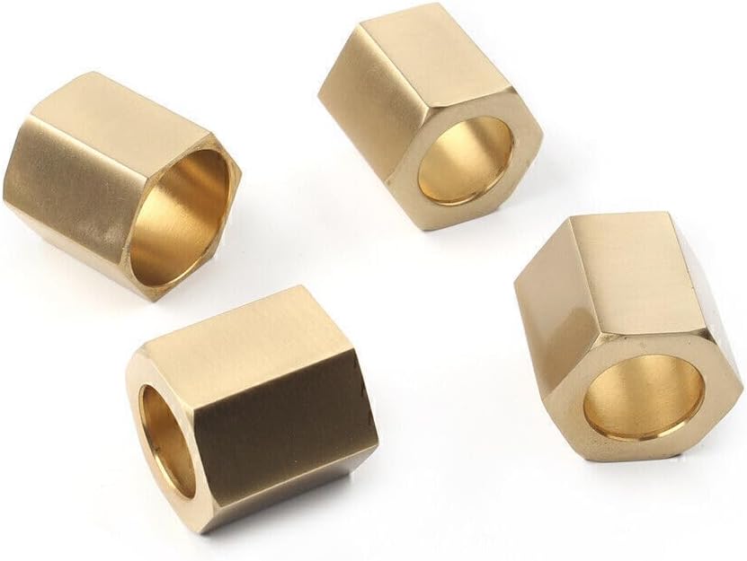 ya 2 8.15 4X Pushrod Cover Cup Set Brass Tube for Harley Sportster Ironhead Super Glide FL