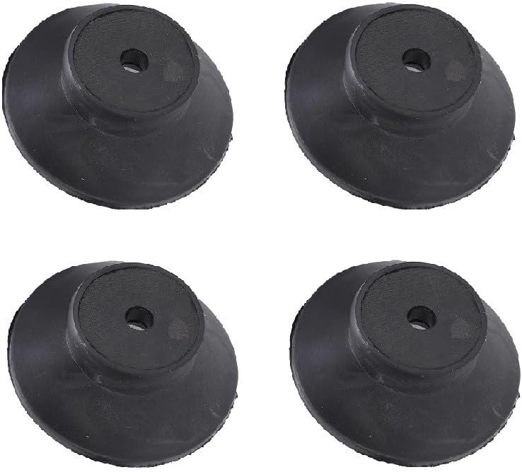 ya 26 10.21 baidi 4* - Air-Compressor Black Rubber Pad Replacement Foot Pads M6 Vibration Isolator