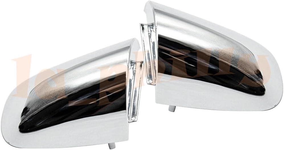 ya 9 10.24 2X for 2016-20 for Kia for Sorento Chrome Rear Right & Left Side Handle Cover Cap