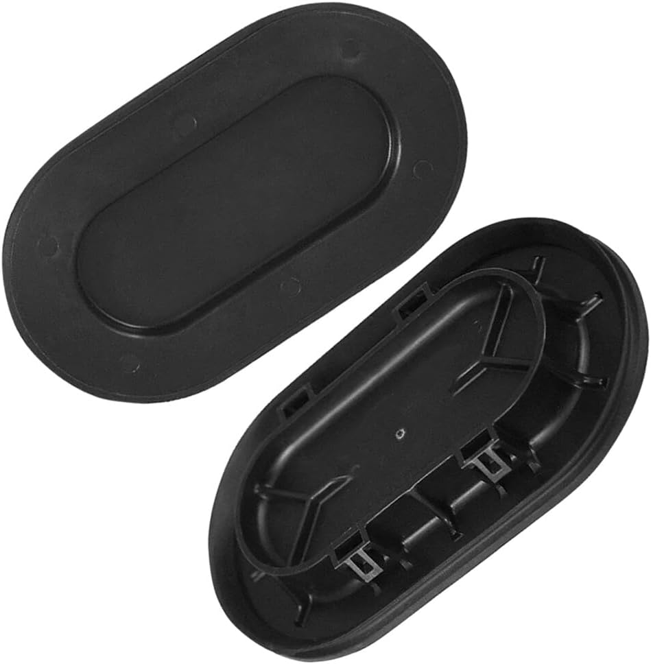 ya 5 8.10 2Pcs Truck Bed Oval Drain Plug Cover Cap for 2017-2018 F-250 F-350 Super Duty