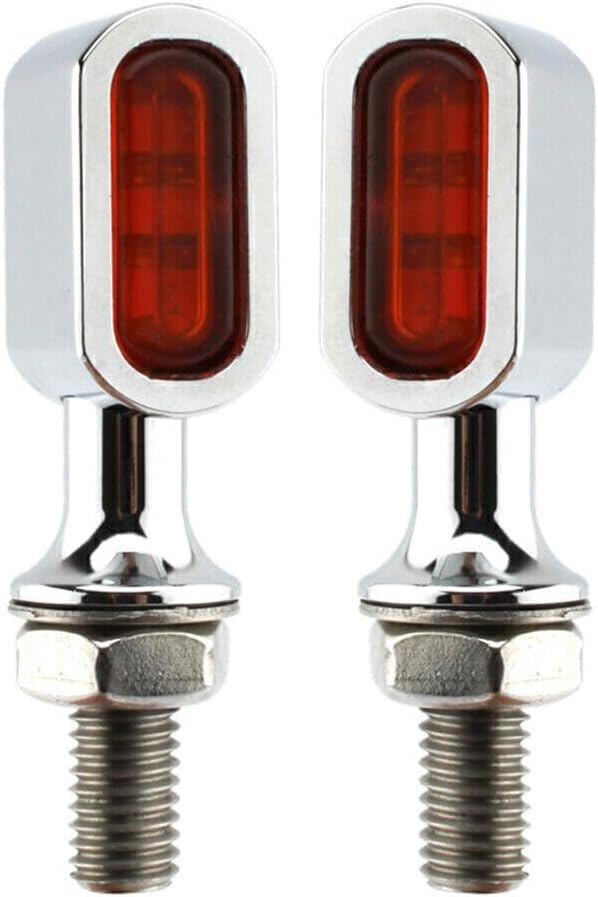 ya 11 9.14 zhengce for Mini LED Turn Signal Light Indicator Blinker for Harley Cafe Racer Ambe