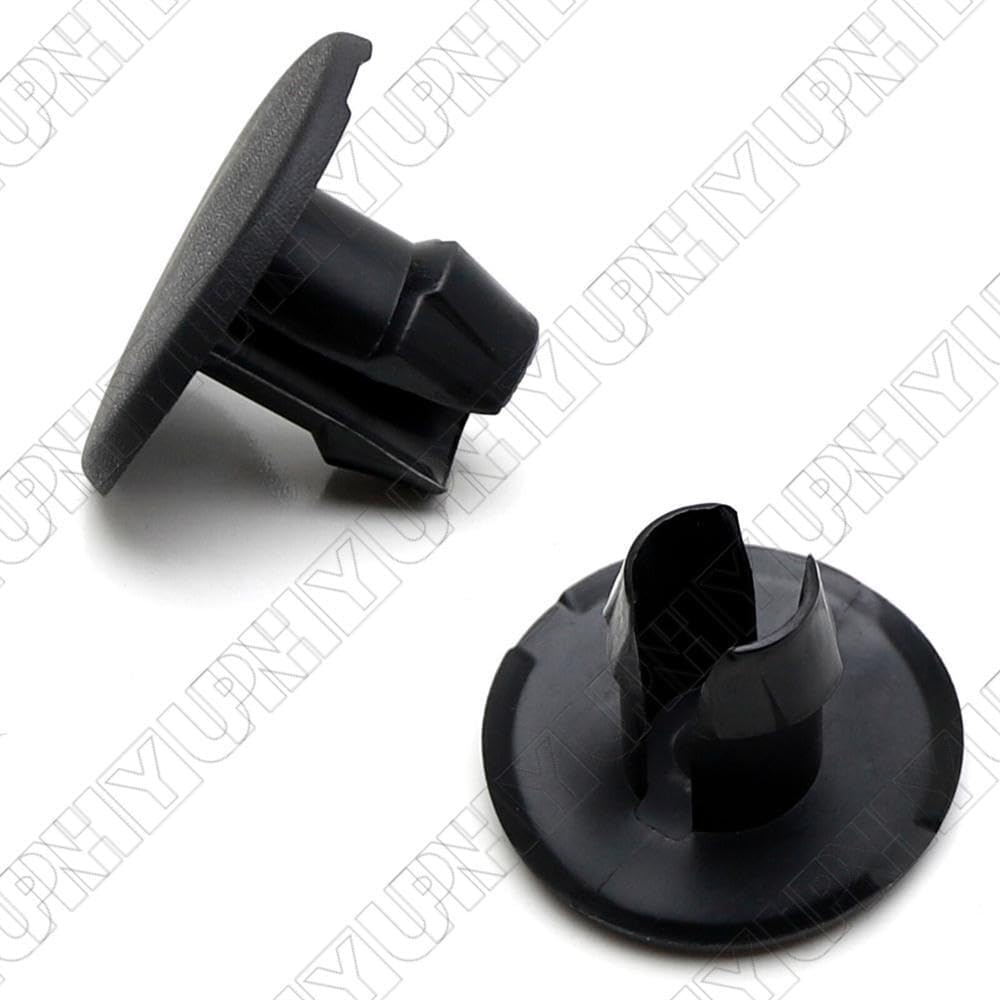ya 8 8.24 baidi Black Round Rear Bumper Tailgate Step Pad Plug Cover For 97-08 for Ford F-250 17D754