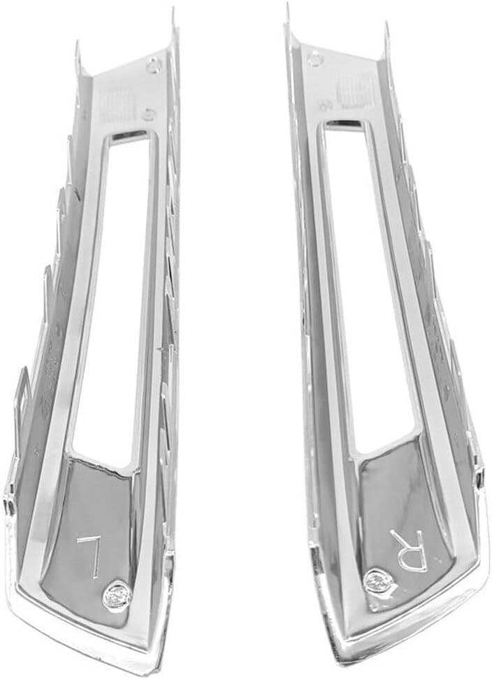 ya 2 8.15 New 1 pair of front fog lamp cover decoration suitable for Mercedes Benz X166 GL350 GL450 GL550