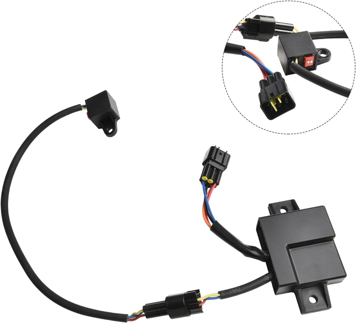 ya 5 8.10 CDIRev for IGNITION Box for for Suzuki LTZ50 Speed Limiter Removal Black Color