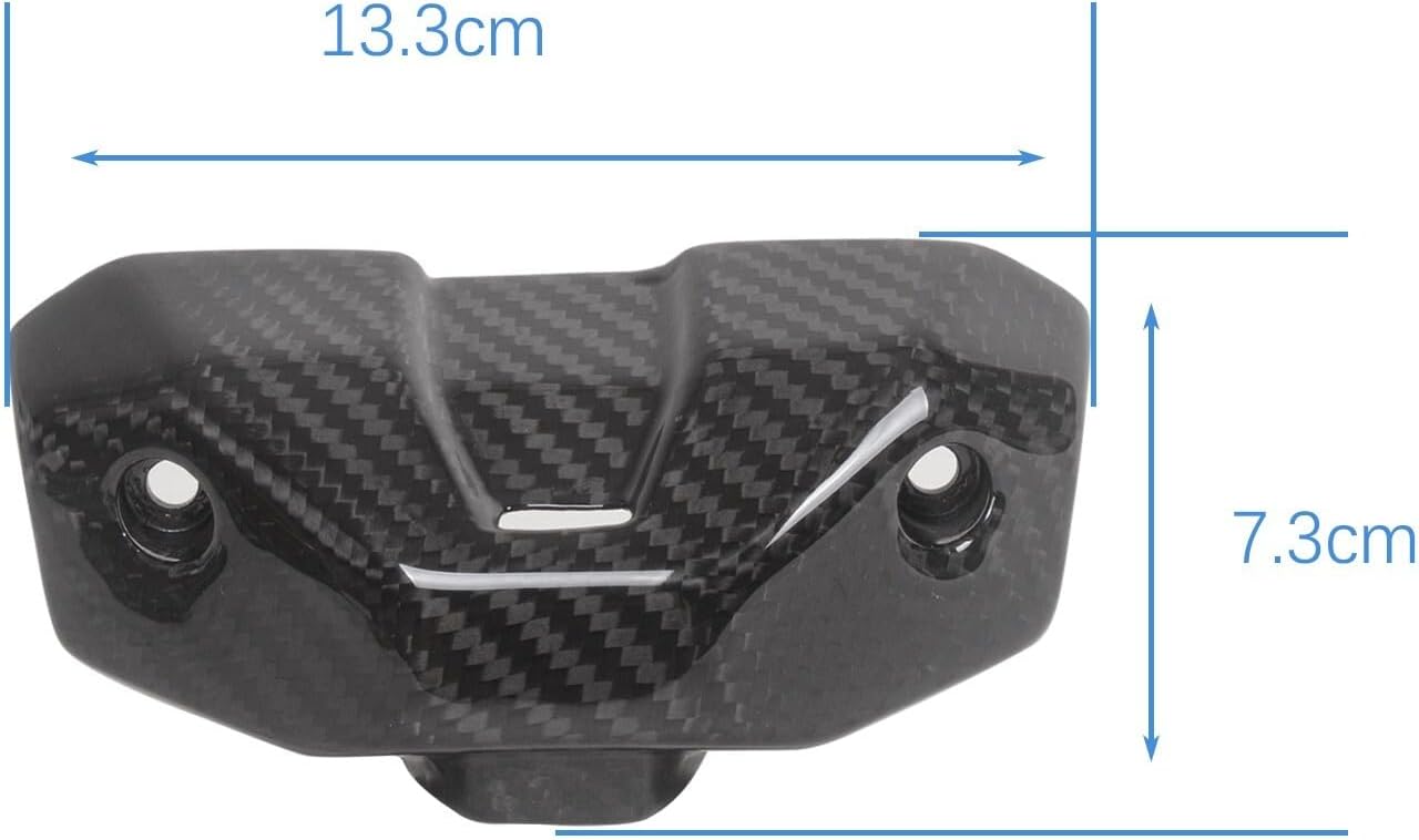 ya 2 8.15 for Ducati Streetfighter V4 100% Carbon Fiber Instrument Cover Fairing Gloss