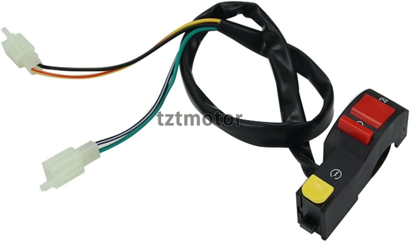 ya 5 8.10 ATV Wiring Harness Kit QUAD Dune Buggy Ignition Coil CDI for 50 70 90 110CC