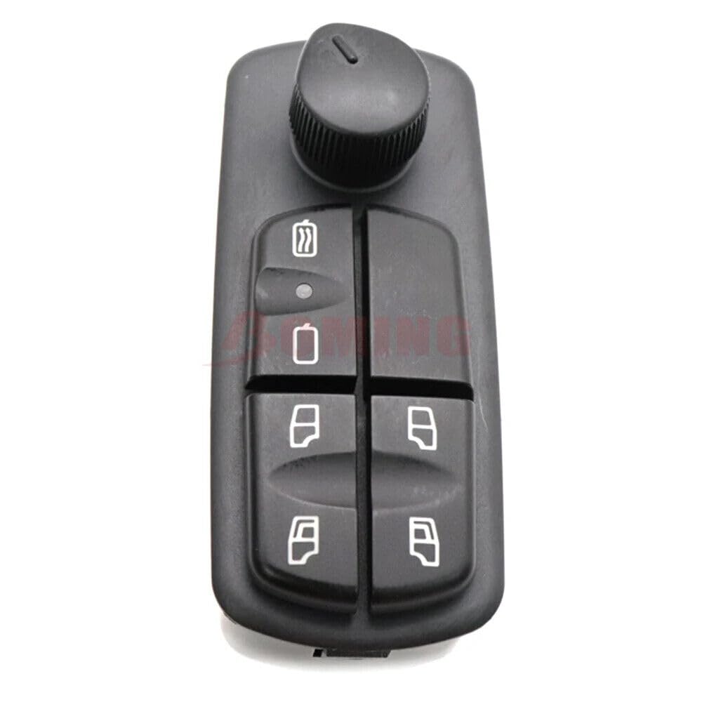 ya 4 8.8 New Black Master Power Window Switch Fits for Mercedes-Benz Trucks Axor Atego