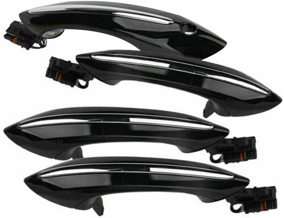 ya 2 8.15 4-Pack Exterior Comfort Door Handle LH+RH for BMW F01 F02 F06 F10 F11 F18