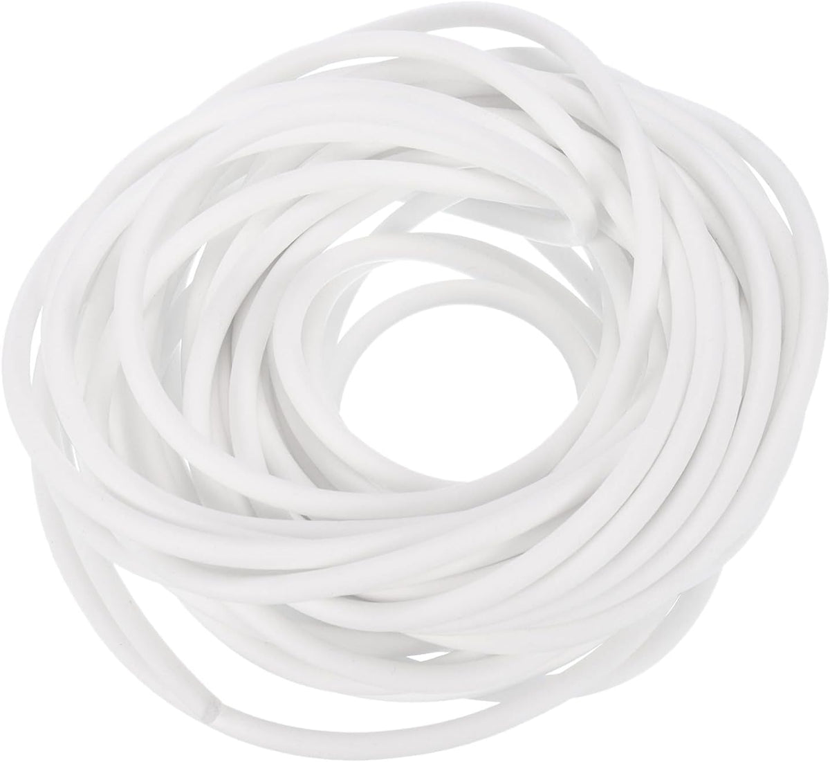 ya 26 10.21 baidi Silicone Foam Seal Strip, 32.8Ft 0.18Dia High Density Weather Stripping, White