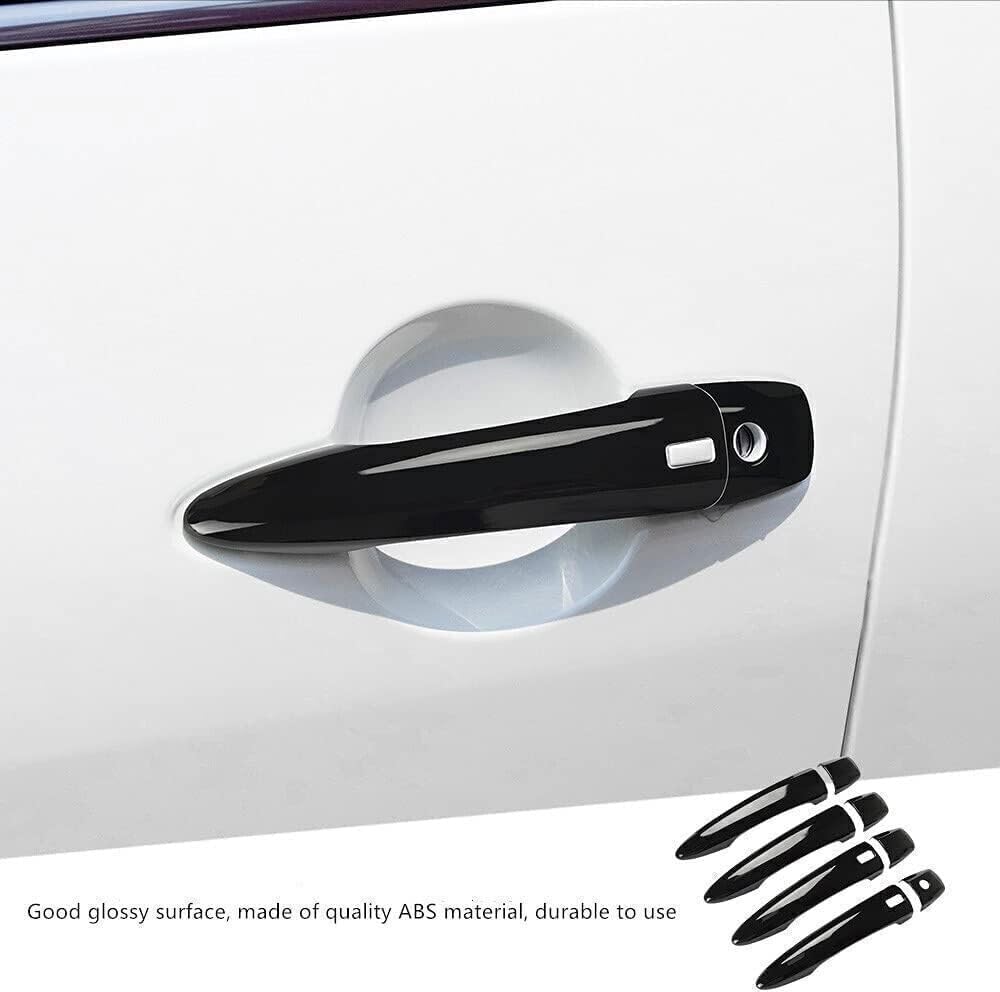 ya 5 8.10 for 2020-2023 for Nissan Sentra Sylphy Glossy Black Outer Door Handle Cover Trim abs