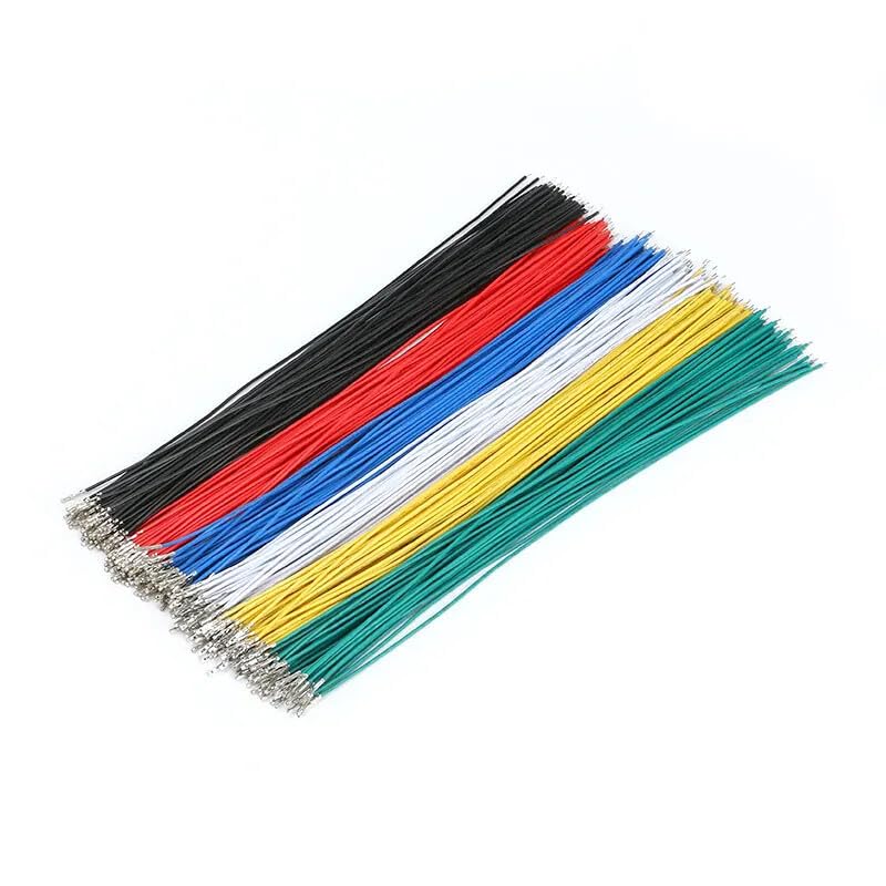 ya 16 10.20 baidi 10-Pack Dupont Single-Ended Spring Jumper Cable, 25cm, 1P, 2.54 Cable