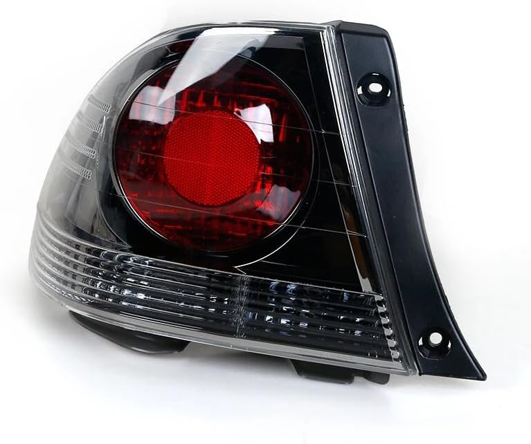 ya 7 8.24 baidi Pair for Lexus IS200 2000-2004 Rear Side Tail Light Brake Lamp Withot Bulb