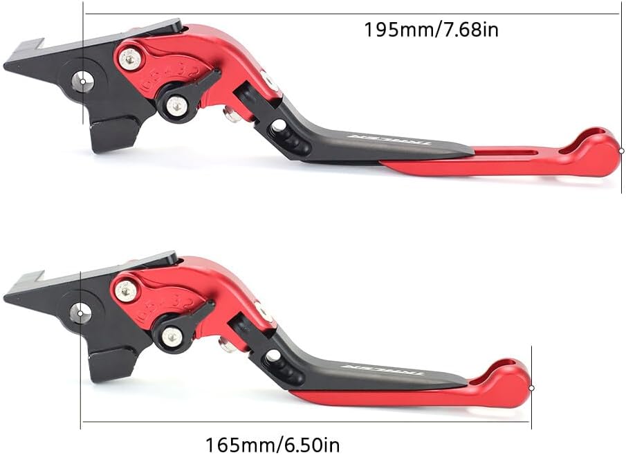 ya 4 8.14 Adjustable Folding Extendable Clutch Brake Lever for Yamaha Tracer 700 7 900 /GT