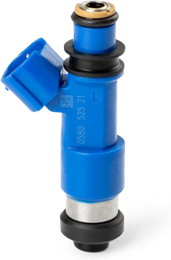 ya 10 9.16 baidi 8-piece fuel injector kit for Subaru 16611-AA720 WRX/STI Dark Blue 565cc